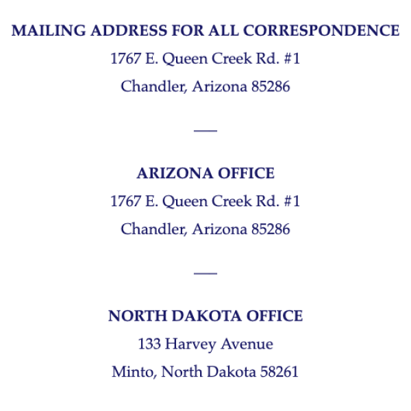 Wagon Dog Digital Marketing - Addresses